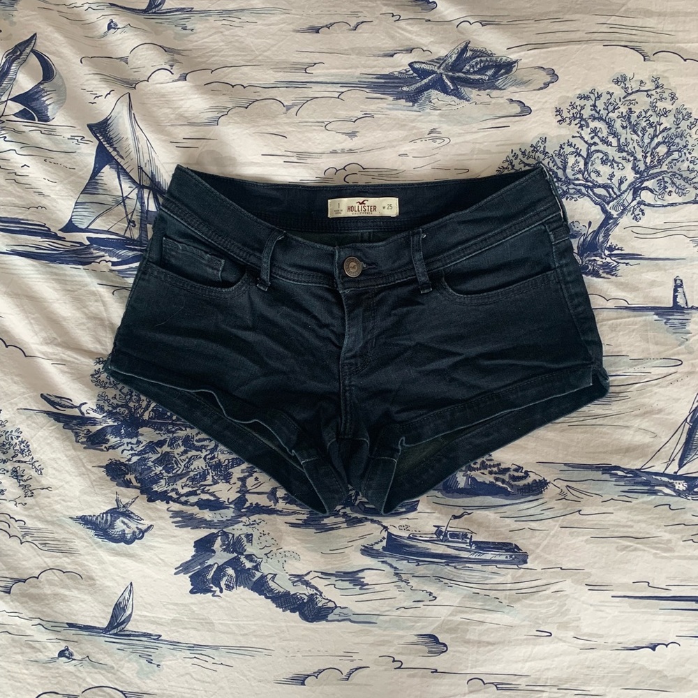 Hollister Dark Wash Shorts